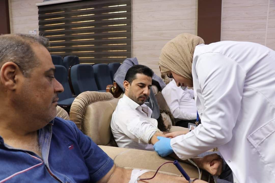 شركة ناقلات النفط العراقية وبالتعاون مع مصرف الدم الرئيسي بالبصرة بحملة تبرع بالدم 