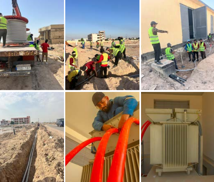 Communications and electricity services