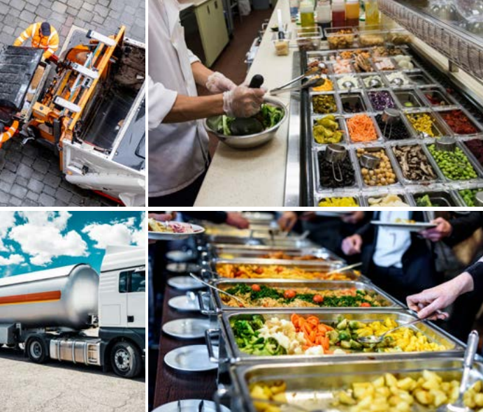 Food services and labor camp management